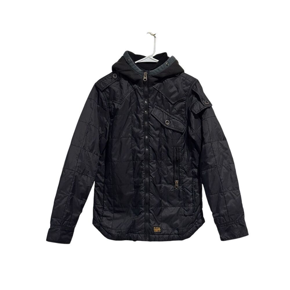 G Star Raw X Avant Garde G Star Raw Full Zip Up Tactical Hoodie Jacket Men’s M